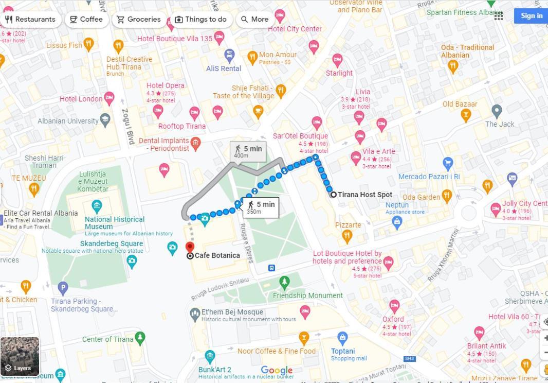 Angie'S Perfect Location Flat - Walk To Sights Tirana Zewnętrze zdjęcie