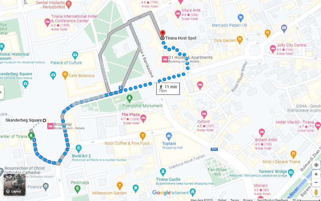 Angie'S Perfect Location Flat - Walk To Sights Tirana Zewnętrze zdjęcie