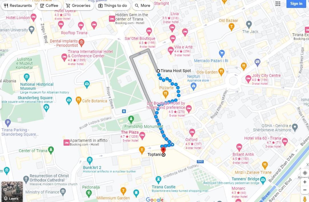Angie'S Perfect Location Flat - Walk To Sights Tirana Zewnętrze zdjęcie